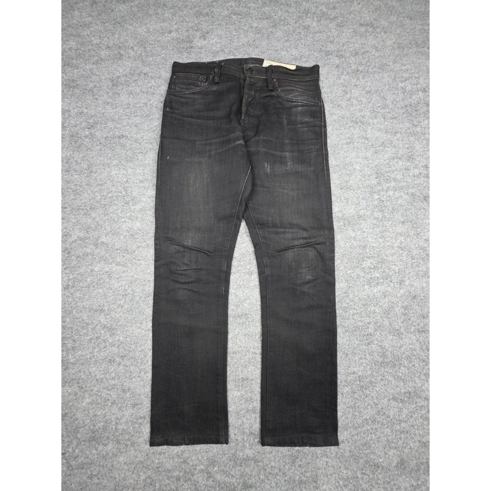 Rogue Territory RGT Silveridge Slim Staight Jeans Men's 29 (FITS 29 x 27) Black